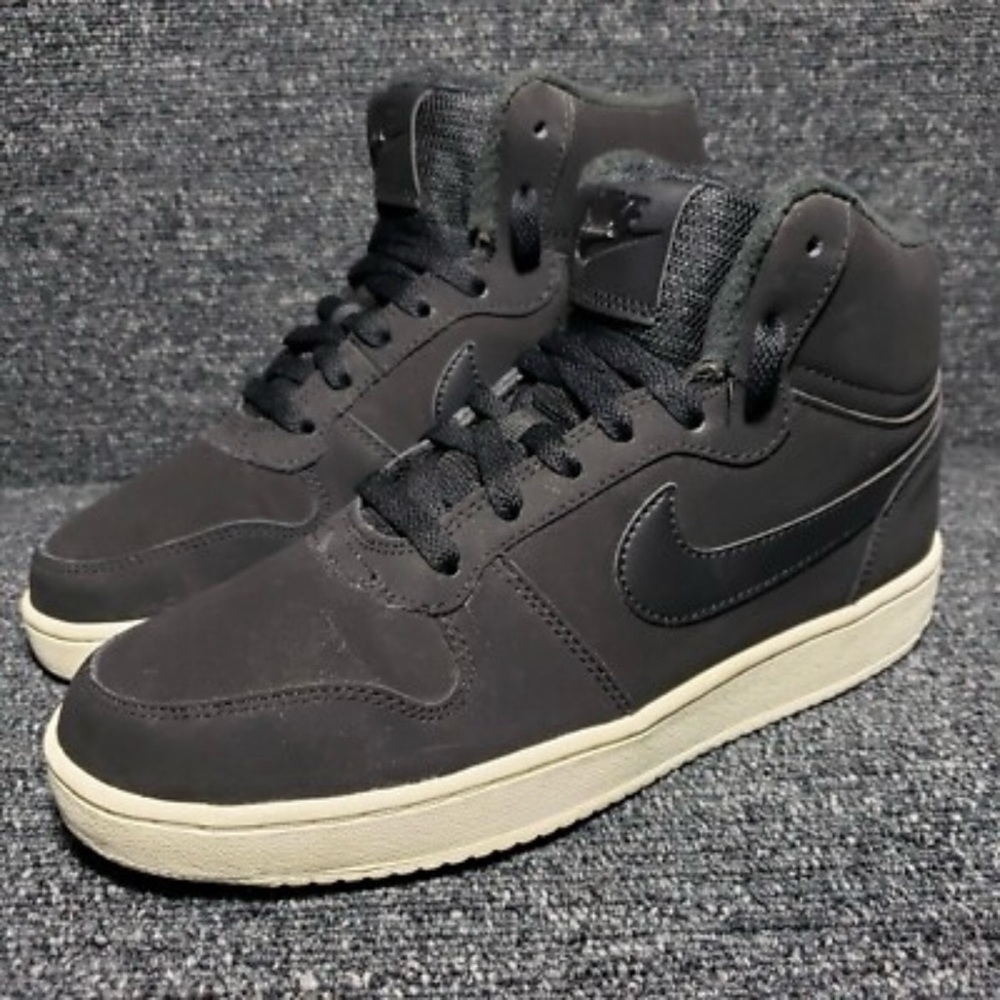 Nike Court Vision Mid Black Sneakers Women’s size 7.5